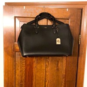 Ralph Lauren Leather Tote Bag